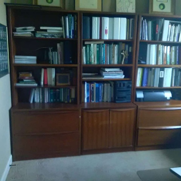 ScanInteriors Teak Bookcases - Picture 1 of 4